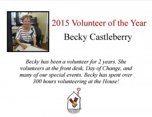 Thank you Becky Castleberry! 