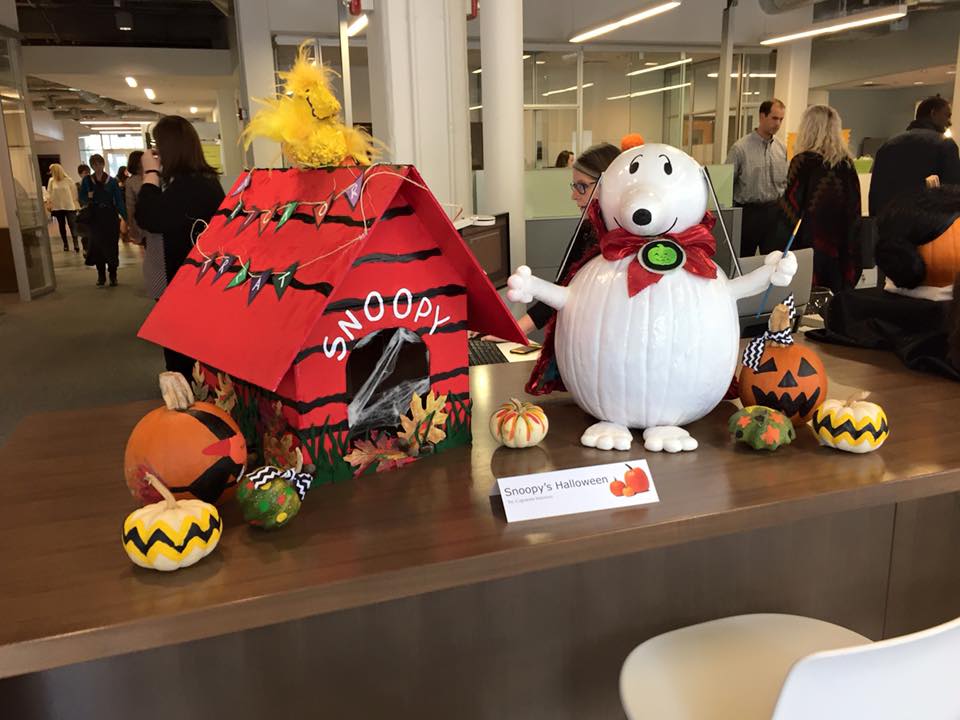 Snoopy's Halloween Pumpkin from DeKalb Office