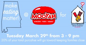 make EATING matter! MooYah - FB Post