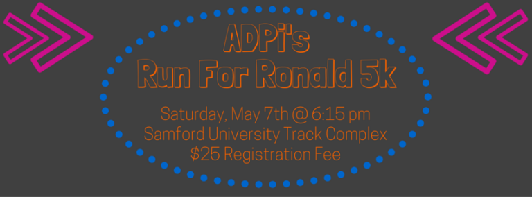 FB Cover Picture ADPi's Run for Ronald 5K