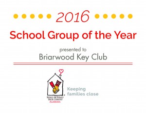 School Group of the Year 2016