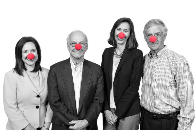 Daniel Foundation red nose photo