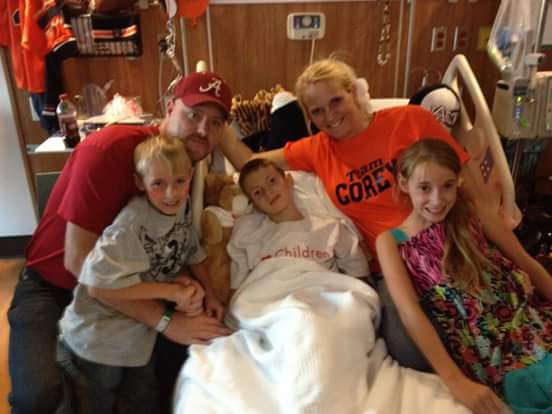 Mitchell Family poses together