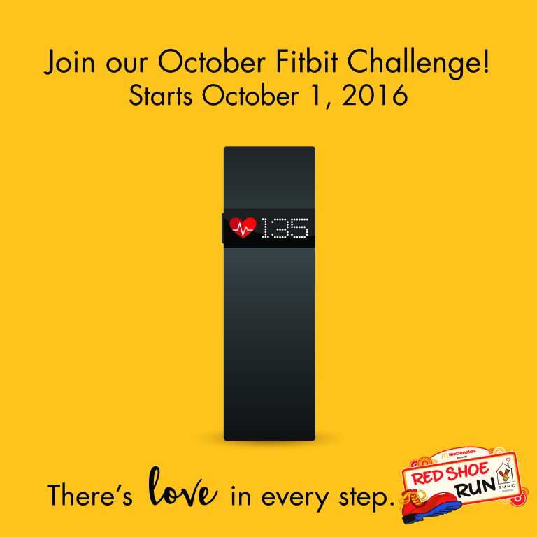 Fitbit challenge advertisement