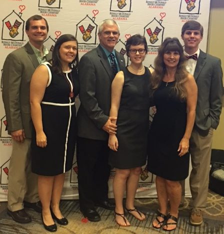 The Hamilton family at the Heart of the House Gala