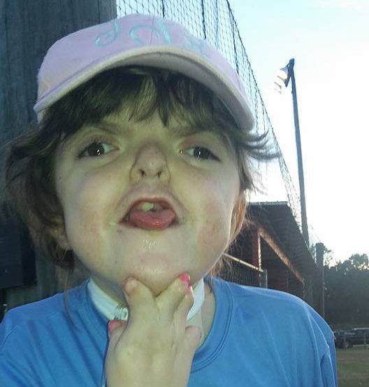 Tiffany Fontenot at the softball field