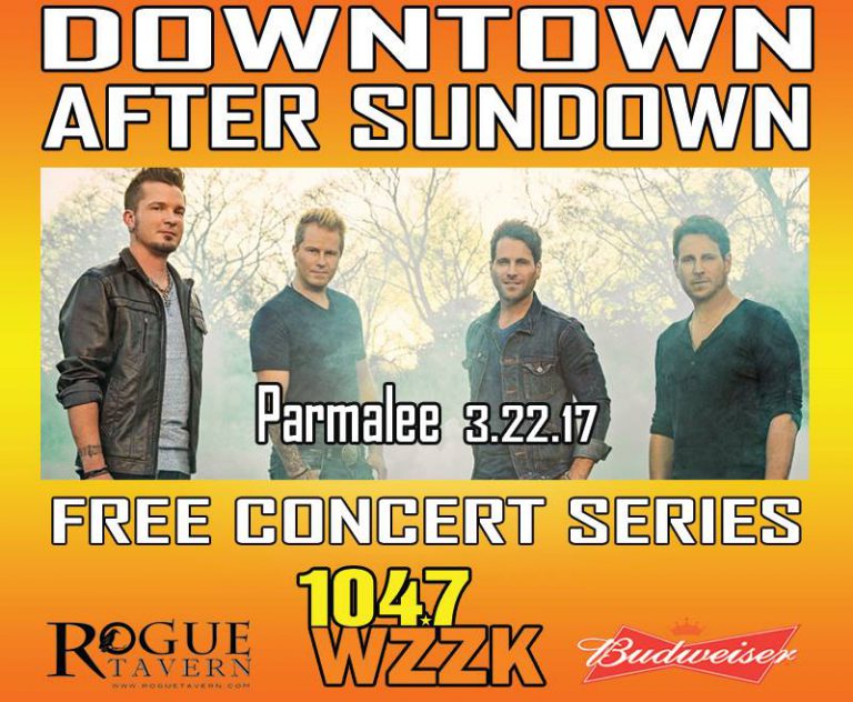Downtown After Sundown Parmalee WZZK 3-22-17