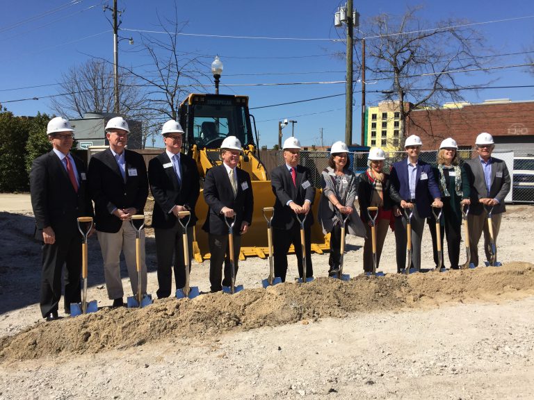 RMHCA leaders, Brasfield & Gorrie and Williams Blackstock Architects break ground