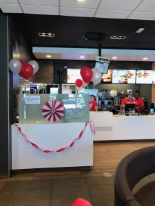 Tuscumbia McDonald's crew members decorated the store for Day of Change.