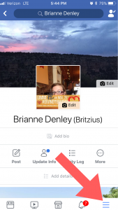 Facebook Fundraiser Step 1