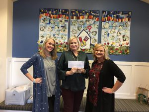 L-R: LuLaRoe consultant Jenny Massey, RMHCA Development Director Kathy Robson and LuLaRoe Coach Kim Griggs.