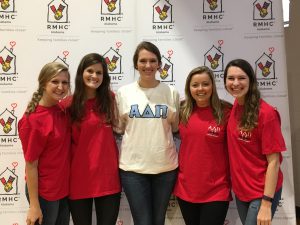 The ADPi sisters raised more than $40,000 for RMHCA.