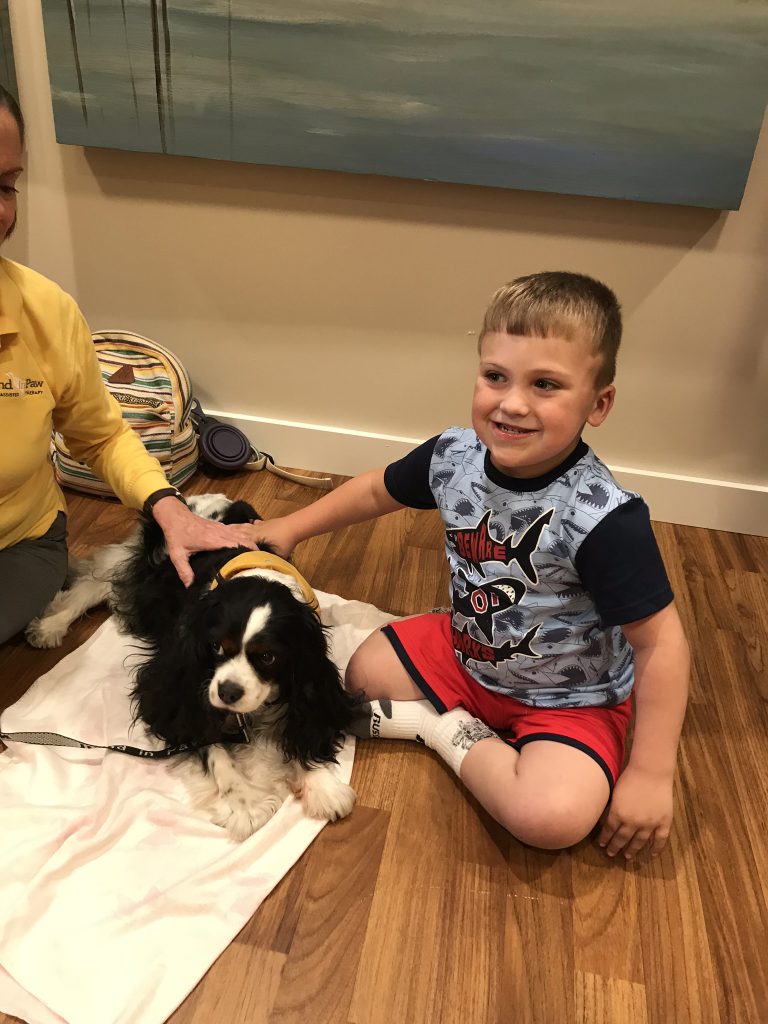 Hand in Paw dog with guest Trenton Moore 4-4-18