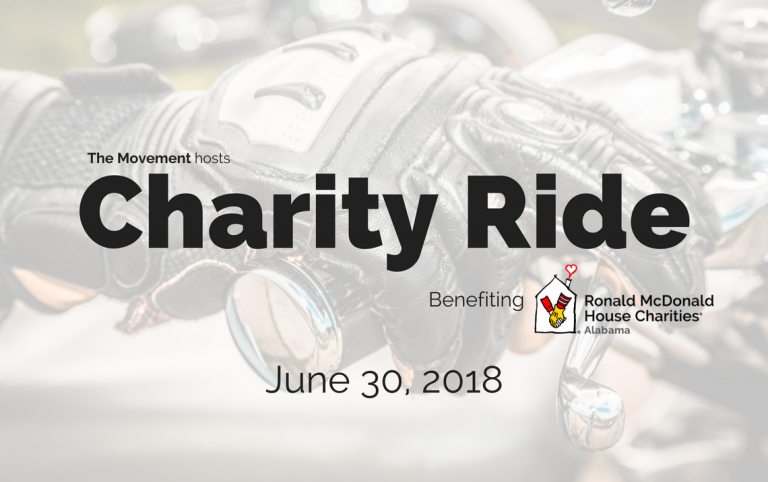 The Movement's Charity Ride poster