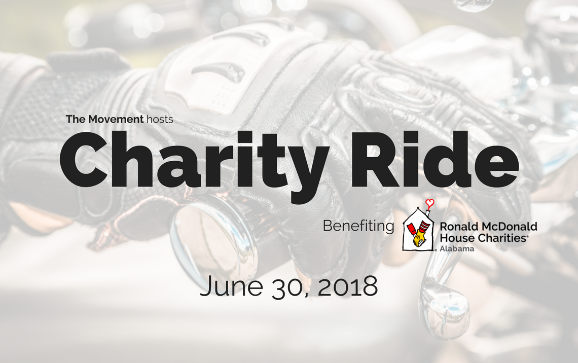 The Movement's Charity Ride poster