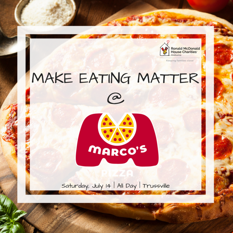 Make Eating Matter @ Marco’s Pizza
