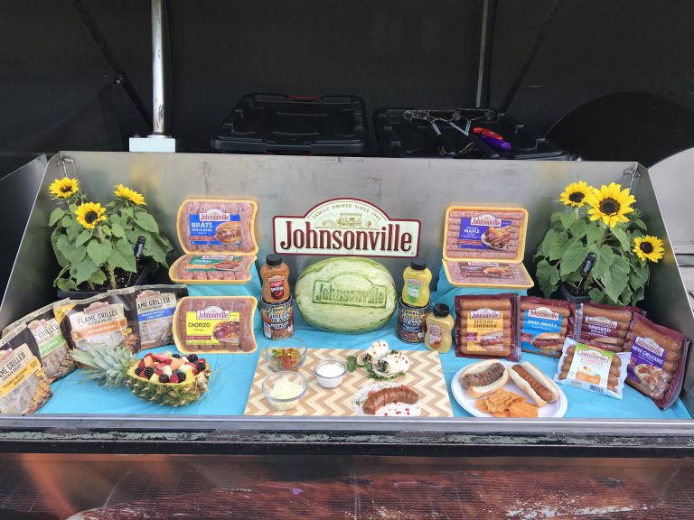 Johnsonville Big Taste Grill food display
