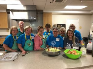 Helena United Methodist Church Dinner serves dinner