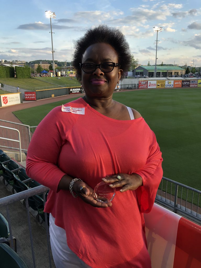 Sonja Bumpers has been a longtime volunteer!