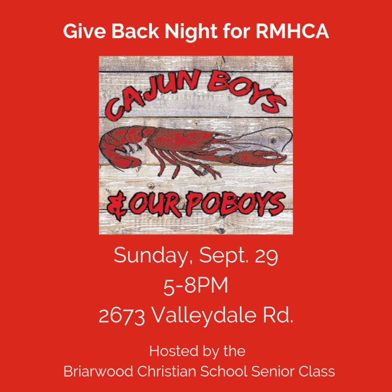 Cajun Boys Give Back Night for RMHCA