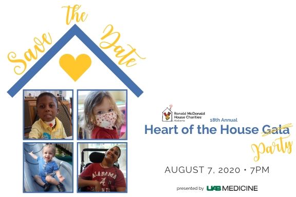 Save the Date Heart of the House Party