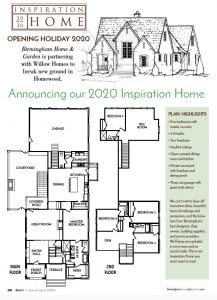 Floor Plan for the inspiration home