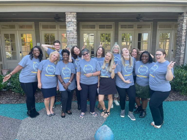 RMHCA staff members wearing Day of Change t-shirts