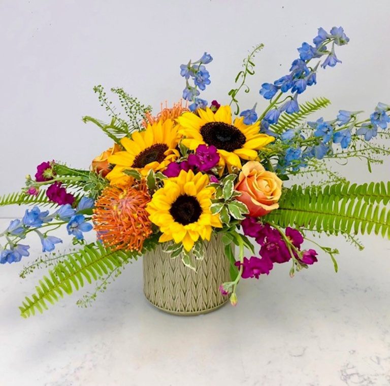 A flower arrangement
