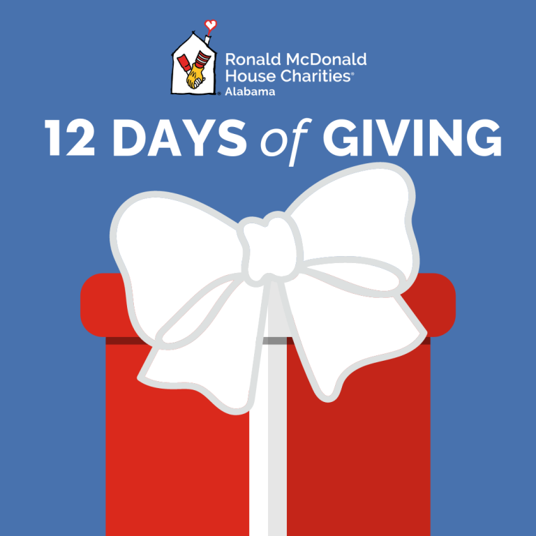 12 Days of Giving to RMHC of Alabama!