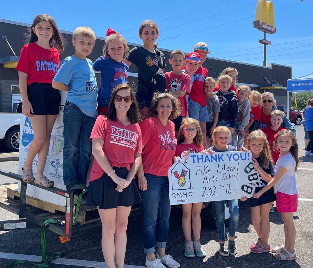 Students donate pop tabs