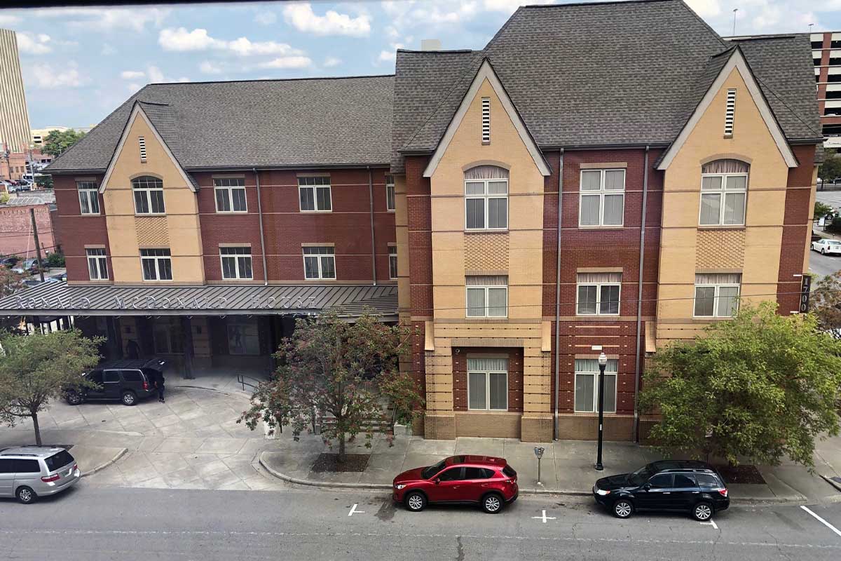 External view of the Ronald McDonald House