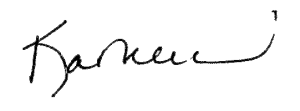 Katherine Este Billmeier's signature