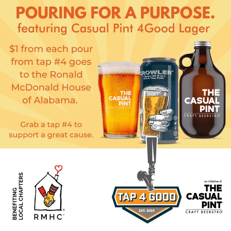 Tap4Good Fundraiser at The Casual Pint