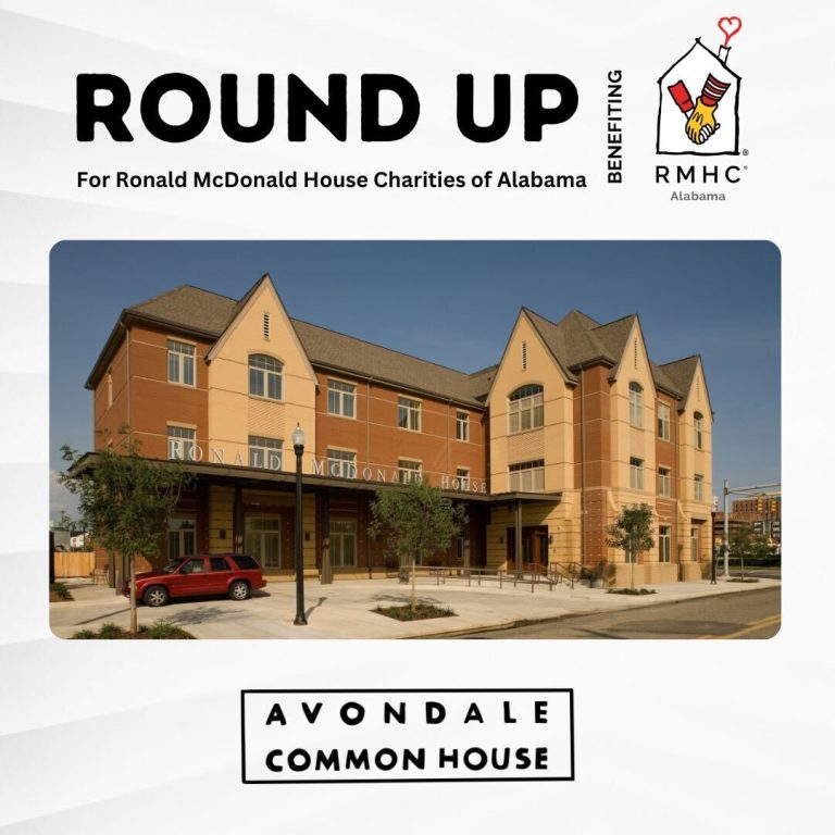 Round Up for the Ronald McDonald House at Avondale Common House